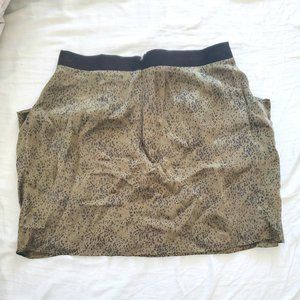 NWT Charlotte Ronson Silk Skirt WITH POCKETS